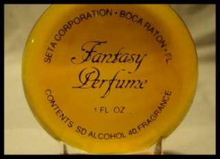 Vintage Fantasy Perfume Seta 1fl oz Boca Raton  