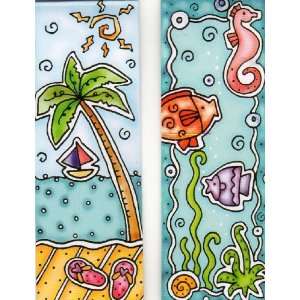  Magnetic Bookmark   Tropical 