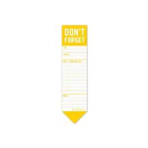  Knock Knock Bookmarks, Pad of 25, Dont Forget Office 
