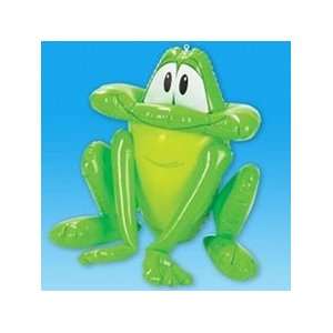 18 Inflatable Green FROG/Inflate/POOL Toy/PARTY Decoration/FAVOR 