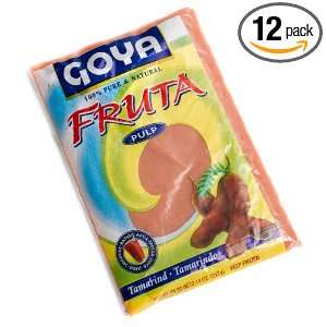 Goya Tamarindo Pulp, 14 Ounce Units Grocery & Gourmet Food