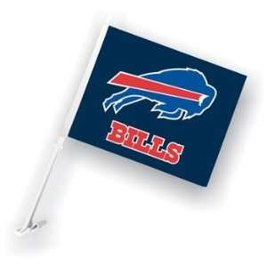  Buffalo Bills NFL Car Flag W/Wall Bracket Set Of 2 Sports 