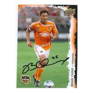 Brian Ching autographed Soccer trading Card (MLS Soccer)