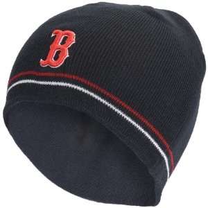 Boston Red Sox   Logo Navy Mauch Beanie