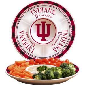  Indiana Ceramic Chip and Dip Plate