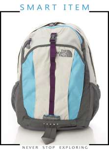 BN The Women North Face Jaunt Backpack Book Bag White  