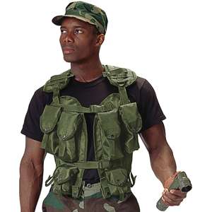 OLIVE DRAB Military ALICE Style Tactical ASSAULT VEST  