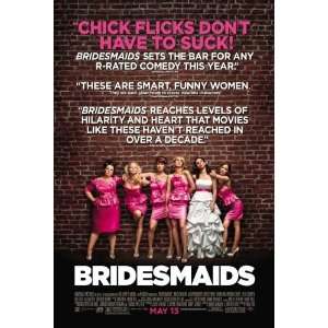  BRIDESMAIDS B 27X40 ORIGINAL D/S MOVIE POSTER 