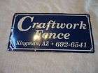 craftwork fence kingman az sign $ 8 99 see suggestions