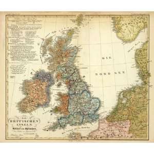 Die Britischen Inseln Volker und Sprachen, 1847 Arts 