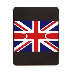  iPad 5 in 1 Case Matte Black British English Flag HD 