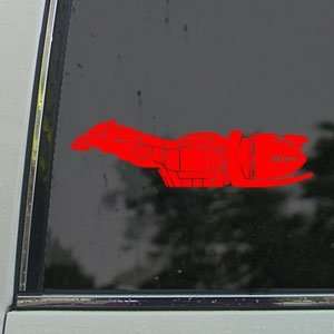  Firefly Class Serenity Side Red Decal Window Red Sticker 