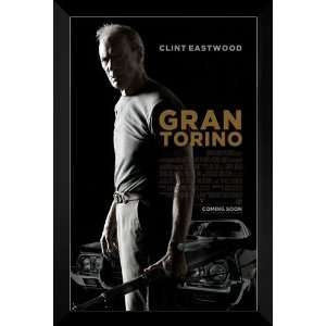 Gran Torino FRAMED 27x40 Movie Poster Clint Eastwood