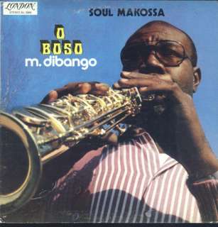 Manu Dibango O Boso Soul Makossa LP VG++/NM Canada  
