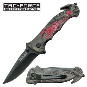  3.25 Tac Force Scorpion Spring Assisted Rescue Knife 