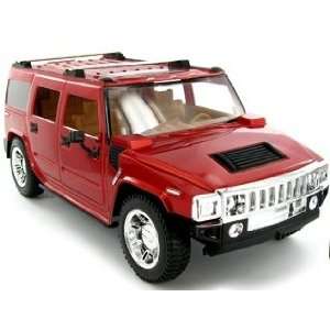    Remote Control Hummer Super Climber 124 Scale (red) Toys & Games