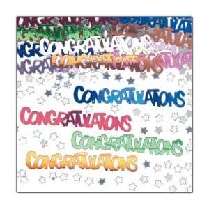   Pack Of Multicoloured Congratulations Table Confetti Toys & Games