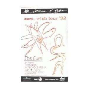  The Cure Denver Colorado 1992 Concert Poster RARE