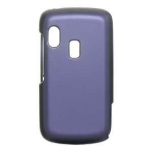  Alcatel OT800 Rubber Case   Purple Cell Phones 