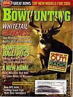 Petersens Bowhunting Magazine May June 2005 Whitetail  