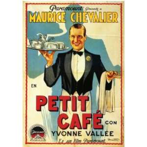 Petit Café Movie Poster (11 x 17 Inches   28cm x 44cm) (1930) Spanish 