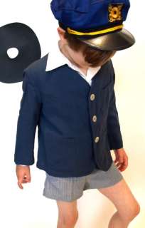 Vintage 60s boys mod navy linen BLAZER Jacket S 4/5  