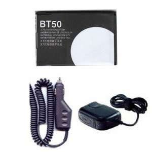  BT50 Battery and Charger Combo for Motorola Q Krzr K1m 