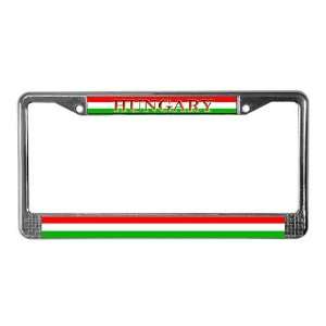  Hungary Hungarian Blank Flag Hungarian License Plate Frame 
