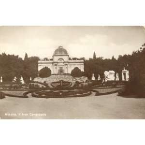   Vintage Postcard The Gran Camposanto Messina Italy 