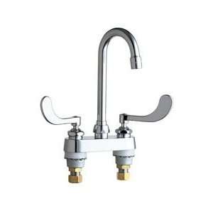  Chicago Faucets 895 317VPACP Chrome Manual Deck Mounted 4 