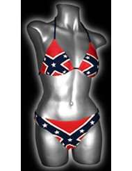 confederate flag bikini rebel bathing suit swimsuit