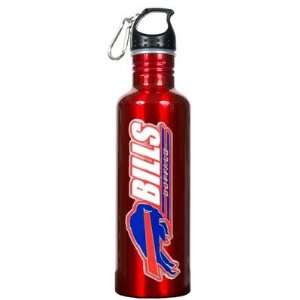  Buffalo Bills NFL 26oz Red Stainless Steel Water Bottle 