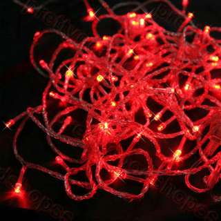 RED Color LED Rope Lights Home Auto Neon Lighting Christmas Festival 