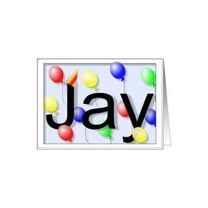  Jays Birthday Invitation, Party Balloons Card Toys 