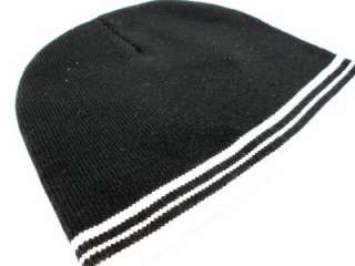 New CCM Hockey Beanie Winter Hat NHL Black / White Cap Mens Womens 