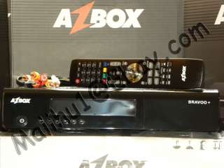 NEW Receiver AZBOX Bravoo + FREE TO AIR HD 1080 HIGH DEFINITION BRAZIL 