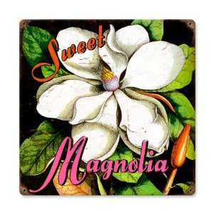 Sweet Magnolia Home and Garden Vintage Metal Sign   Victory Vintage 