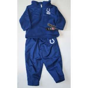   Indianapolis Colts Baby/Infant 2 Piece Sweatsuit Size 18 Months Baby