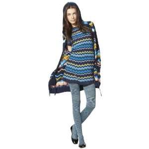   Target Blue Zigzag Sweater Dress   Extra Large (XL)