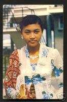 Indonesia Java Girl BEAUTY Jewels Costume Suriname 1966  