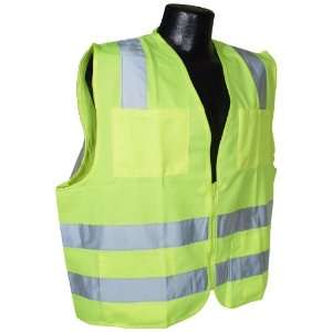  Safety Vest Green Solid 3XL