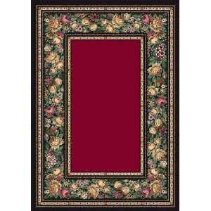  Innovation Collection English Floral Ruby C8000 Nylon Rug 