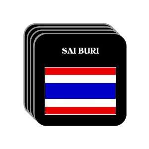  Thailand   SAI BURI Set of 4 Mini Mousepad Coasters 