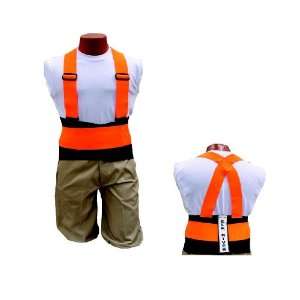  Back EZE Belt w/suspenders / safety orange / 3XL