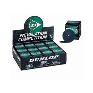  Dunlop Sports XT Revelation Competition Squash Ball (Dozen 