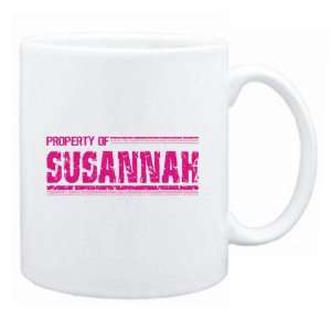  New  Property Of Susannah Retro  Mug Name