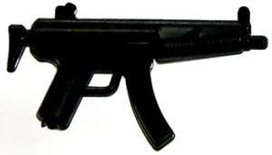 BrickArms Weapon Combat SMG (Modern Combat) Black  