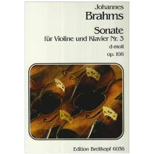  Sonate Nr. 3 d moll op. 108 (9790004165768) Books
