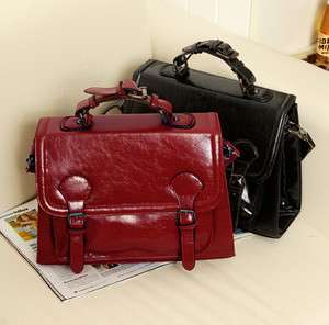   Fashion zipper PU leather Lady Tote brief case shoulder bag purse