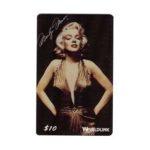 Marilyn Collectible Phone Card $10. Marilyn Monroe (Regular Issue 